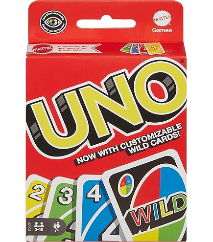 Amazon.com: Mattel Games 42003 Uno® Card Game : Toys & Games